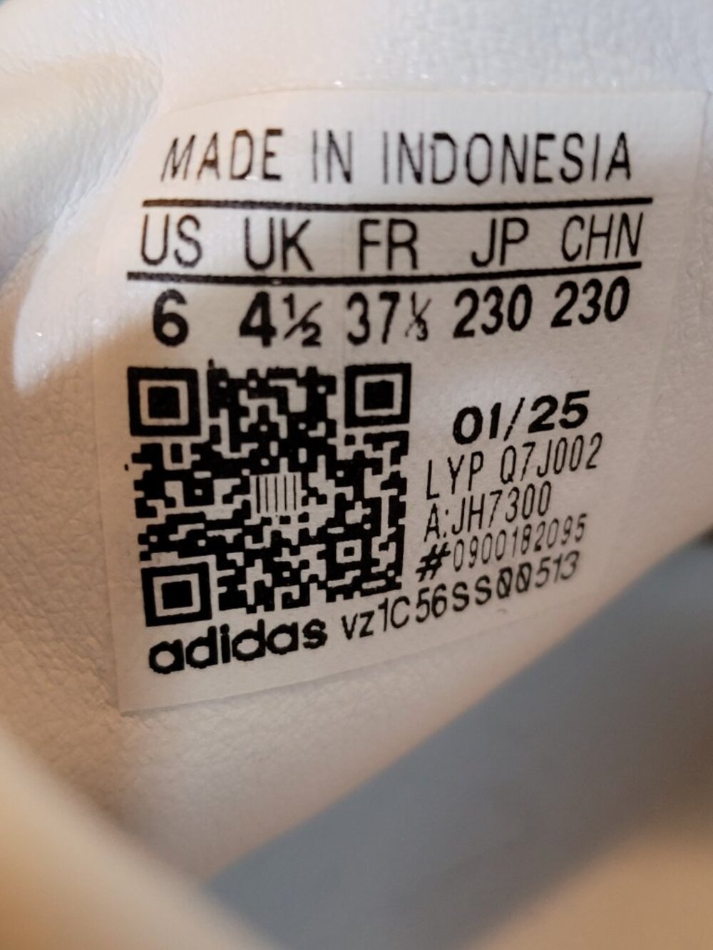 Adidas Samba OG Women's Size 6 White Sand Strata Brown Sneakers JH7300 (#1963) - Picture 5 of 16